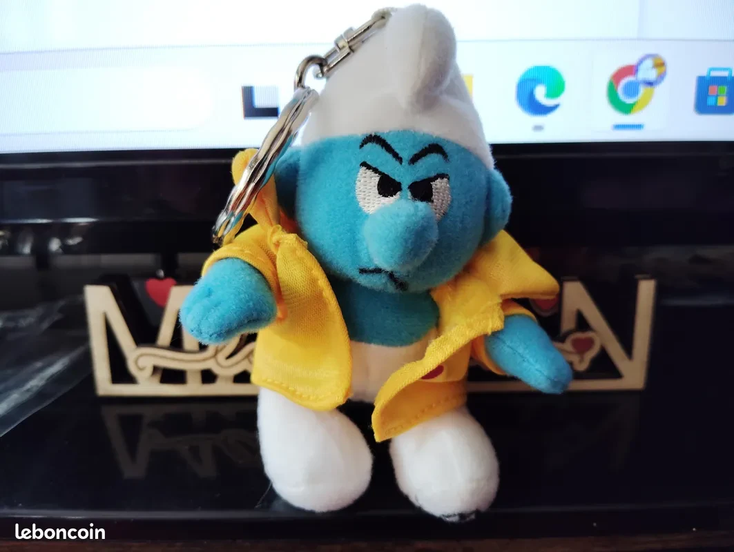 Peluche schtroumpf